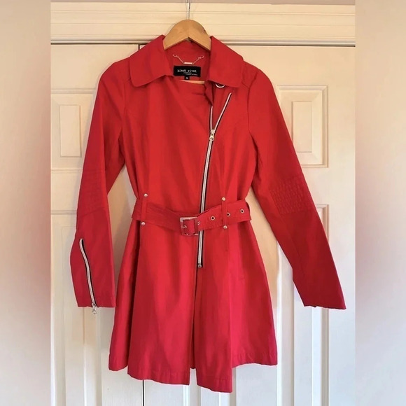 Black Rivet women’s Trench style Rain Coat, Spring Jacket. Size XS - Picture 1 of 10